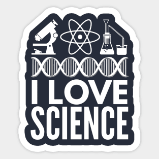 I love Science Sticker